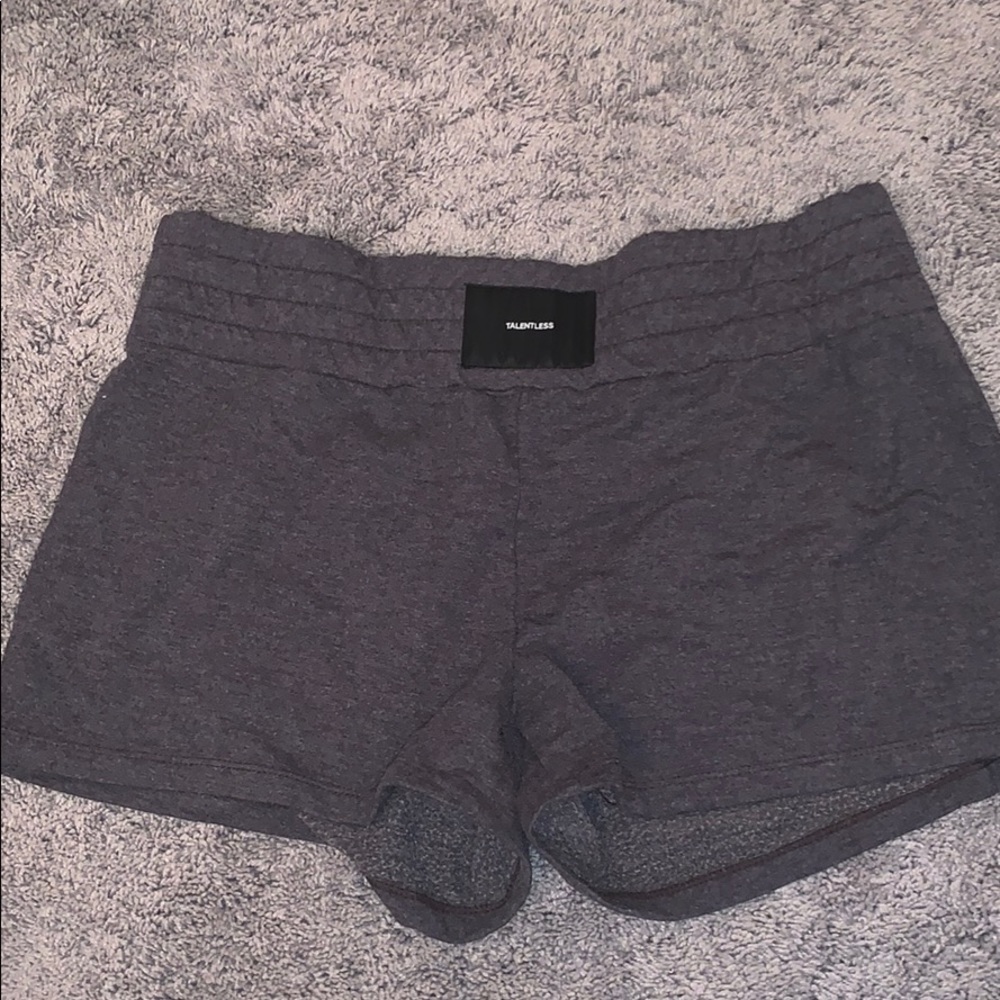 Talentless Women’s Boxing Shorts Steel Grey